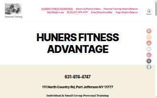 Huners Fitness Advantage of Coram website