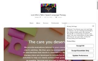 Look Who's Talkin' Speech Language Therapy of Coram website