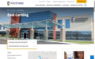 Guthrie East Corning website