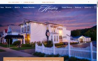 Haughey Funeral Home, Inc. website