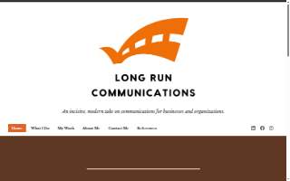 Long Run Communications website