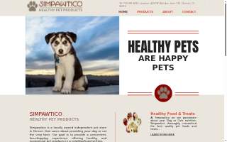 Simpawtico Dog Training website