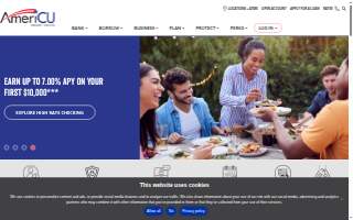 AmeriCU Credit Union of Cortland website