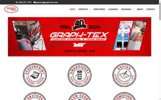 Graph Tex Inc website