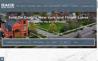 Hage Real Estate website