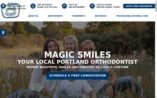 Magic Smiles Photo Booth Rental website