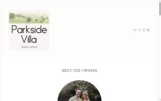 Parkside Villa website