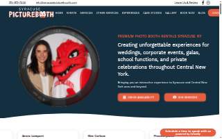 Syracuse Picturebooth of Cortland website