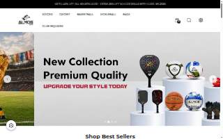 Almos Sports website