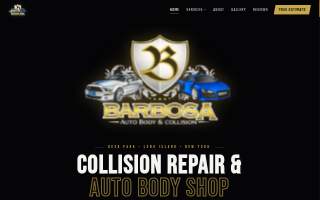 Barbosa Auto Body website