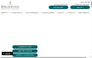 Birchwood Suites Enhanced Assisted Living and Memory Care Community website