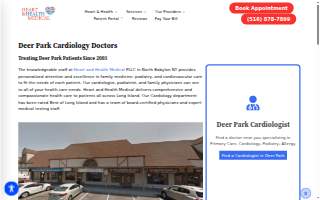 Heart and Health Medical of Babylon website