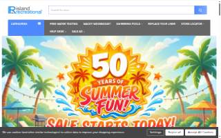 Island Recreational website
