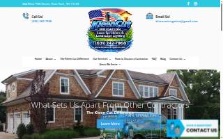 Kleen Cut Irrigation website