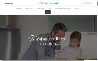 LMG Kitchen & Bath website