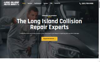 Long Island Auto Body website