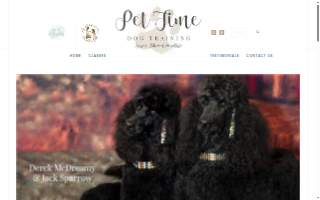 Pet Time Dog Training of Deer Park website