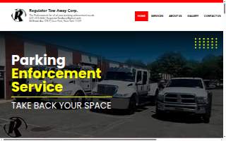 Regulator Tow Away Corp website