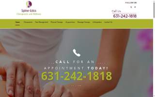 Spine Etics website