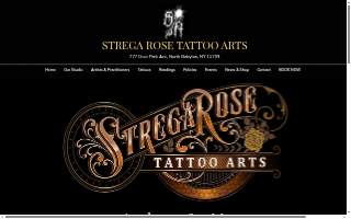 Strega Rose Tattoo Arts of Deer Park website