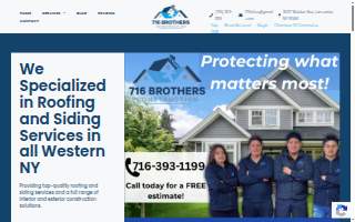 716 Brothers Construction of Depew website