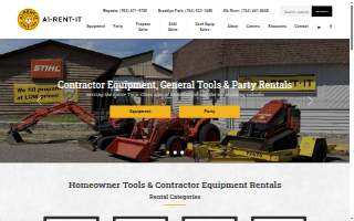 Broadway Rental (Formally: Taylor Rental) website