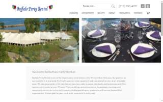 Buffalo Party Rental of Depew website