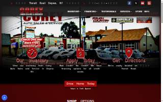 Corey Auto Sales and Service Inc. website