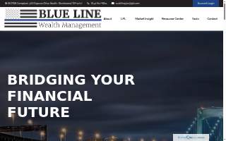 Blue Line Wealth Management of Dix Hills website