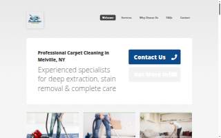 Broadhollow Carpets Cleaner website