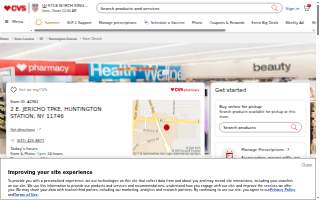 CVS Pharmacy of Dix Hills website