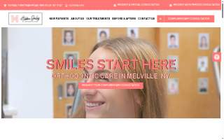 Hidden Smiles Orthodontic Studio of Dix Hills website