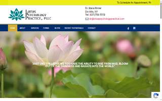 Lotus Psychology Practice website
