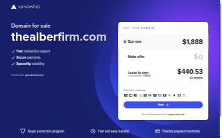 The Alber Firm P.C. of Dix Hills website