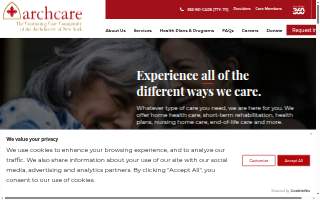 ArchCare Senior Life PACE Westchester website