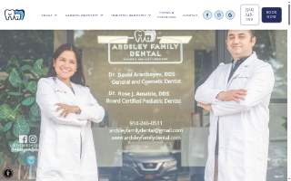 Ardsley Family Dental website