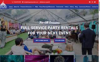 Atlas Party Rentals of Dobbs Ferry website