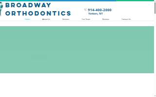 Broadway Orthodontics of Dobbs Ferry website