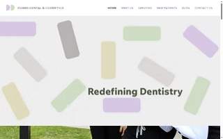 Dobbs Dental and Cosmetics website