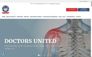 Doctors United website