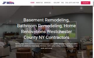 JP Moore Home Improvements website