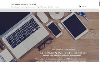 Sherman Website Design of Dobbs Ferry website