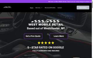 West Mobile Detail website
