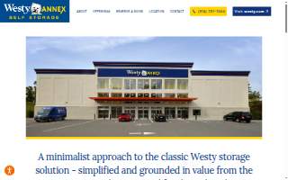Westy Annex Self Storage website