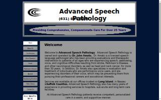 Advanced Speech Pathology website
