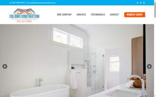 Colours Construction website