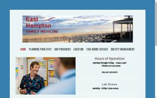 East Hampton Family Medicine website