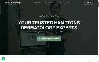 Halsey Dermatology website