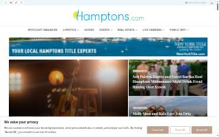 Hamptons Dj website