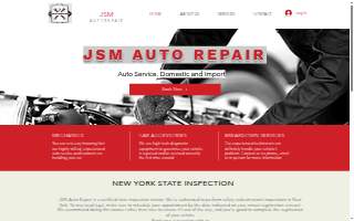 JSM Auto Repair website